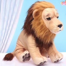 Wild Republic Cuddlekins Living Earth Lion Soft Toy Brown - Height 42 cm-image-97