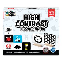 GiniMini High Contrast Flashcards- 60 Cards-picture-10