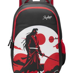 Skybags Backpack With Samurai PrintRed - Height 19 Inches-image-13