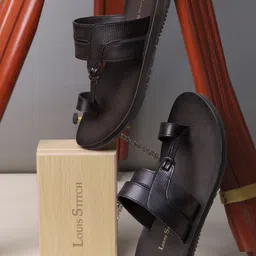 LOUIS STITCH Men Leather Comfort Sandals-picture-35