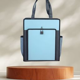 SANJARY Double Layer Multi-Purpose Zipper Handbag color design may vary image 3