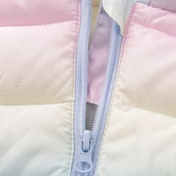 Mark & Mia Full Sleeves Hooded Padded Jacket With Color Block Design & Ear Applique - Multicolor image 5