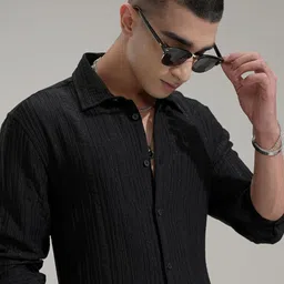 HIGHLANDER Men Comfort Opaque Casual Shirt-picture-7