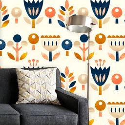 ArtzFolio Printed UV-Resistant Anti-Bacterial Colorful Simple Shapes Peel & Stick Wallpaper-image-81
