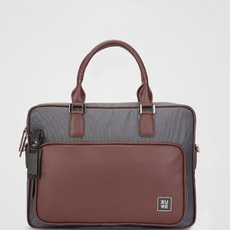 EUME Unisex Leather Laptop Bag-image-14