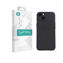 SPRIG Solid Printed iPhone 14 Back Case Mobile Accessories-image-93