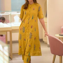 DIVASTRI Women Floral Printed Kurta with Trousers-picture-47
