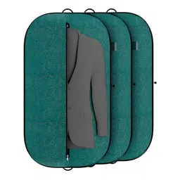 Aura Green Set of 3 Regular Multi-Utility Organisers-1