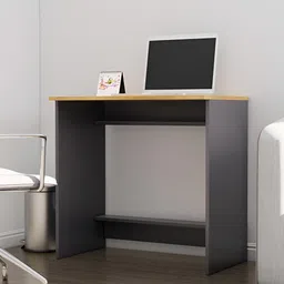 HEXA RED Grey Engineered Wood Study Table For Work From Home Students & Computer Table image 5