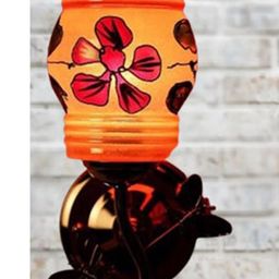 Somil Premium Designer Glass Wall / Night Lamp Elegant & Stylish Dcor Accent for Modern Interiors, color- Multicolour, Size:- 20 X 18 X 30 CM-27