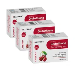 Dextron Set Of 3 Cherry Glutathione Skin Lightening Soap With Vitamin E - 75 g Each-51
