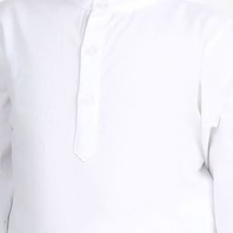 Cutiekins Boys Solid Regular Kurta and Pyjama with Cap image 4