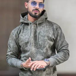 Maniac Men Printed Hooded Sweatshirt-image-64