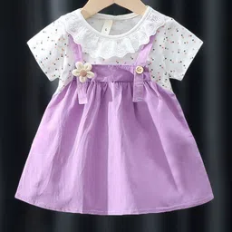 StyleCast Girls Abstract Print Pinafore Dress-image-20