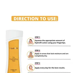 HYDROFIL Set Of 5 Moisturizing Emollient Lotion For Hydrating Feel -100ml Each image 5
