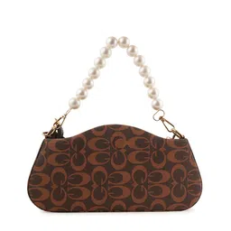 Flingo Leather Structured Handheld Bag image 2