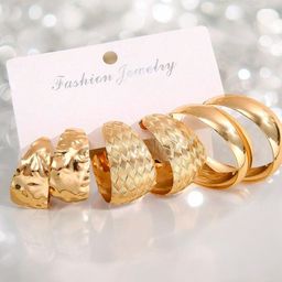 OOMPH Contemporary Hoop Earrings-21