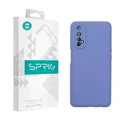 SPRIG Realme 7 Liquid Silicone Back Cover-picture-39
