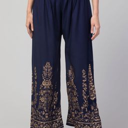 STYLE PREZONE Women Printed Palazzos-image-92