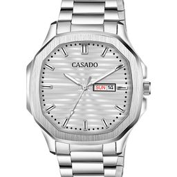 CASADO Men Stainless Steel Bracelet Style Straps Analogue Watch CSD-659-SILVER-SILVER-DD-image-97