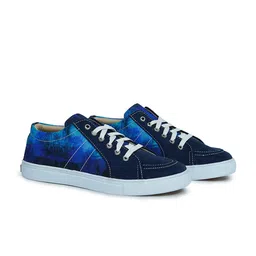KobSook Men Printed Suede Sneakers-image-85