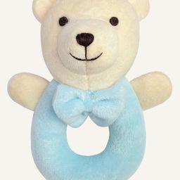 Abracadabra Bear Ring Rattle - Blue-13
