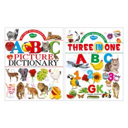 Sawan My First Board Book ABC Picture Dictionary Set of 2 Books - English-12