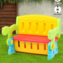 Babyhug Multifunction Chair Cum Study Table - Multicolor-image-6