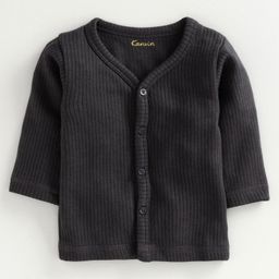 Kanvin Full Sleeves Thermal Vest - Charcoal Grey-image-92