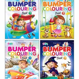 Young Learner Publication Bumper Colouring Book Pack of 4 - English-25