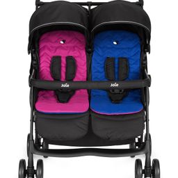 Joie Aire Twin Stroller With Rc Stroller & Canopy - Black Pink & Blue-image-52
