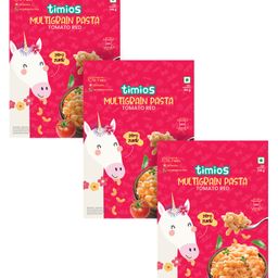 timios Non-Fried No-Maida Healthy Instant Tomato Red Pasta made with Brown Rice and Corn - 195 g (Pack of 3)-26