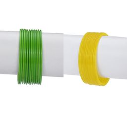SOMIL Green Alloy Bangles-image-38