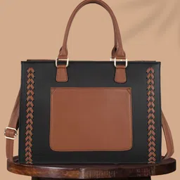 PARSLEY Structured Handheld Bag with Tasselled-21