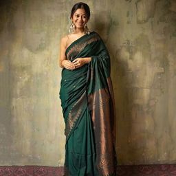 AMRUTKALA SAREES Woven Design Banarasi Saree-picture-25