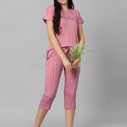 DZZO Women Printed Night suit-picture-23