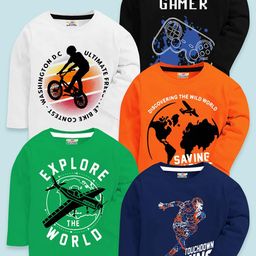 KUCHIPOO Boys Multi Tshirts-image-67