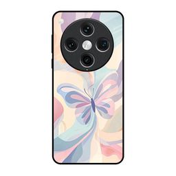 QRIOH Opulent Wings Printed Oppo Find X8 Pro Glass Back Case-picture-49