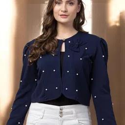 ZEUGEN Women Crop Shrug-picture-26