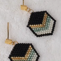 Threads & Beads Women Multi Earrings-52