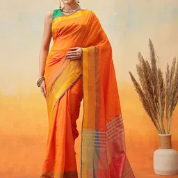 Silk Land Zari Art Silk Ready to Wear Uppada Saree-picture-56