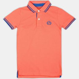 Provogue Boys Polo Collar Applique T-shirt-picture-47