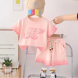 POP STREET KIDS Printed Girls Top with Shorts-image-51