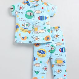 NAUTI KIDZ Girls Printed Night suit-picture-32