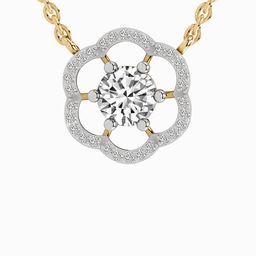Sparkles Lab Grown Diamond Pendant Necklace14K Gold-image-6