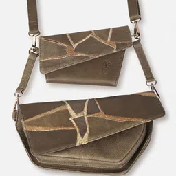 Econock Leather Structured Sling Bag image 2
