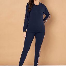 DTR FASHION Printed Sweatshirt & Joggers Co-Ords-image-11