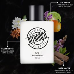 CFS Oudh & Intruder Set Of 2 Long Lasting EDP Spray- 200ml & 100ml image 2
