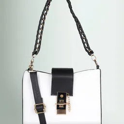 MINI WESST PU Structured Handheld Bag with Tasselled-4