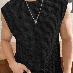 KAJARU Round Neck Tank Vest VESTCNTRS-4100-BLACK-M-image-94
